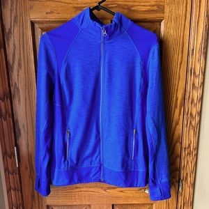 Women’s jacket, size large. Blue